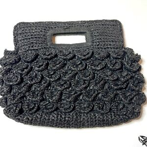 J.Crew Raffia Clutch